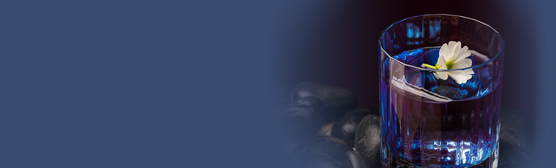 a group of black rocks