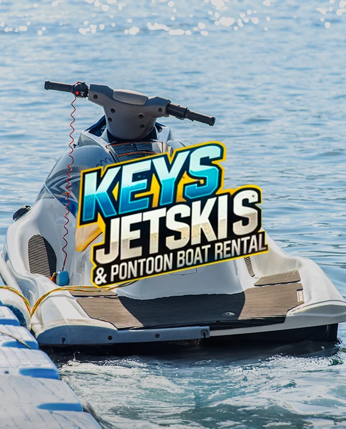 a jet ski on the water