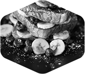 closeup fo french toast