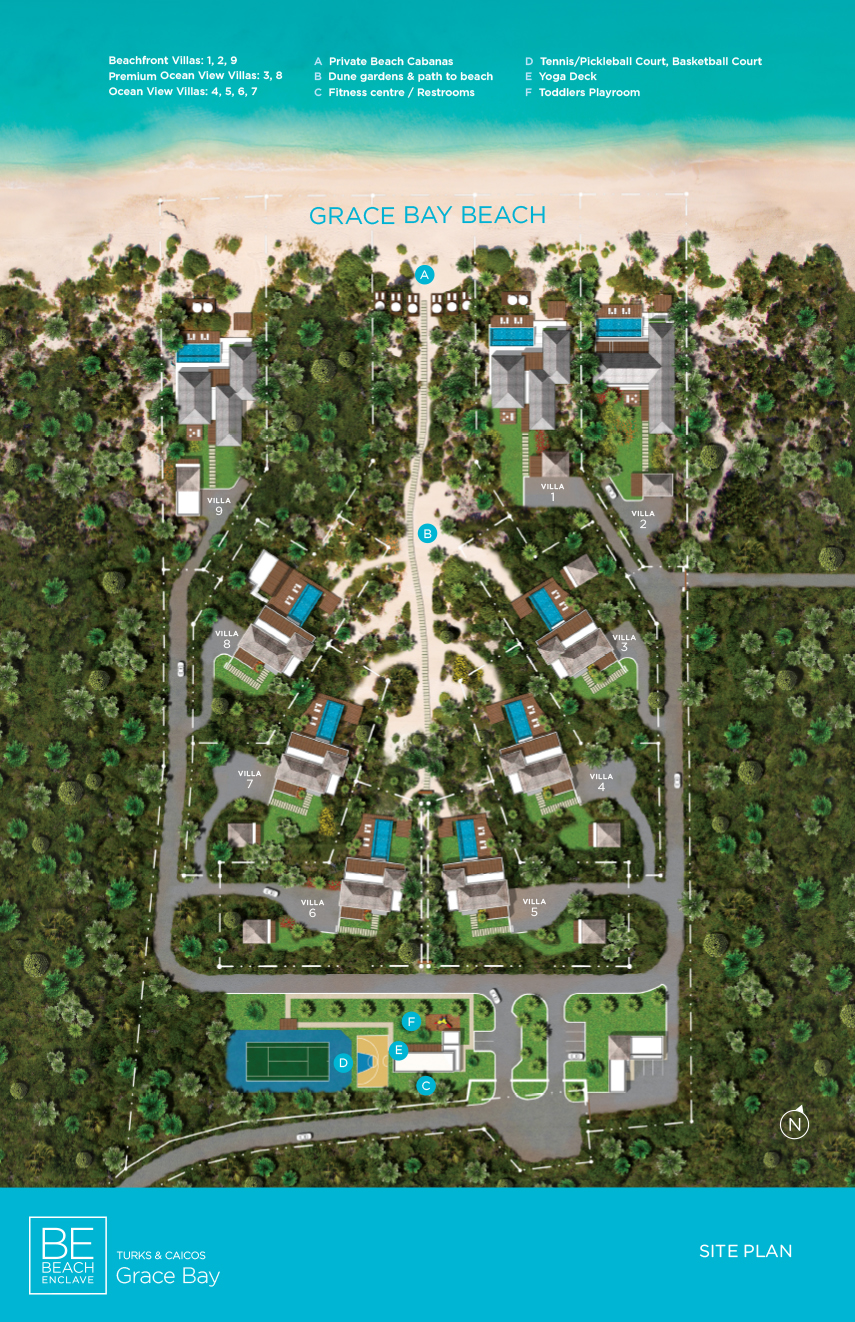 a map of a resort