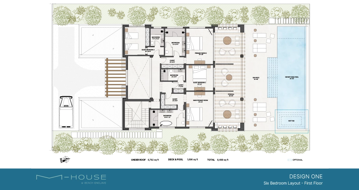a floor plan of a house