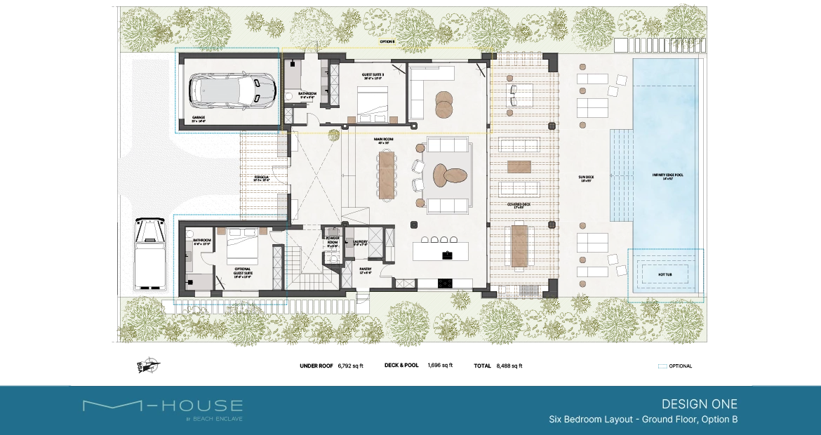 a floor plan of a house