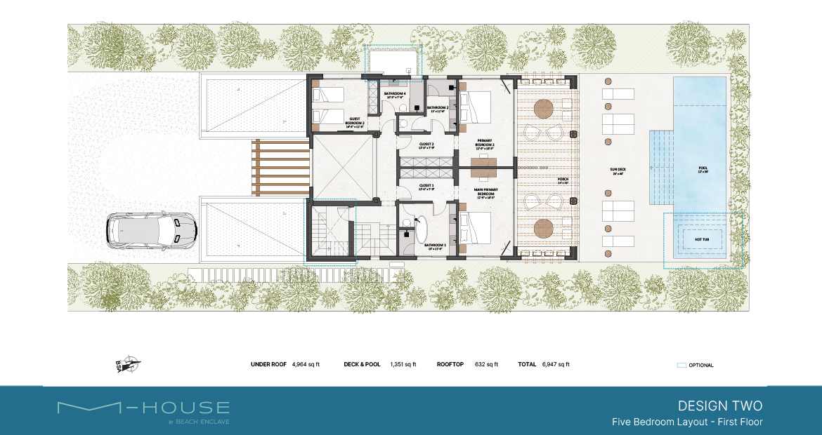 a floor plan of a house