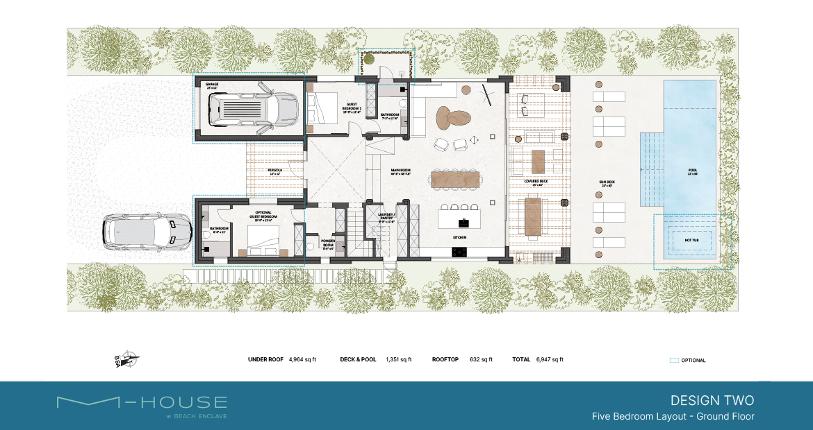 a floor plan of a house