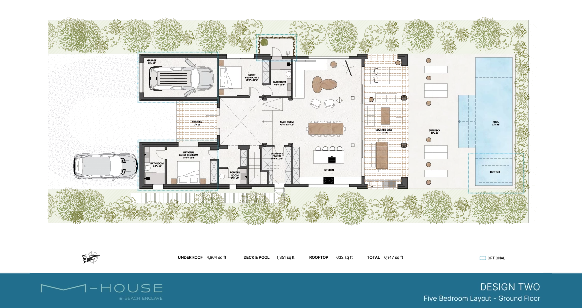 a floor plan of a house