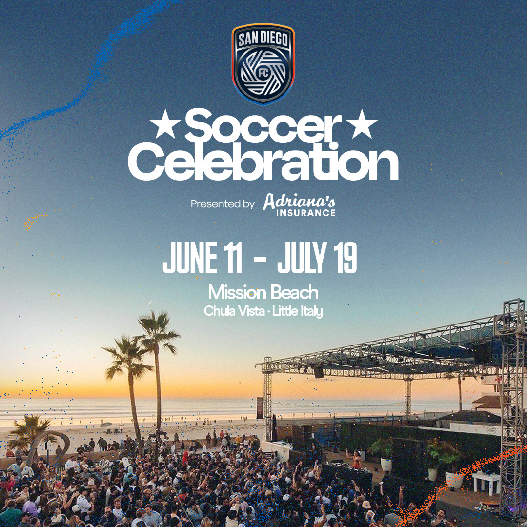 a poster advertising soccer celebration at fit social