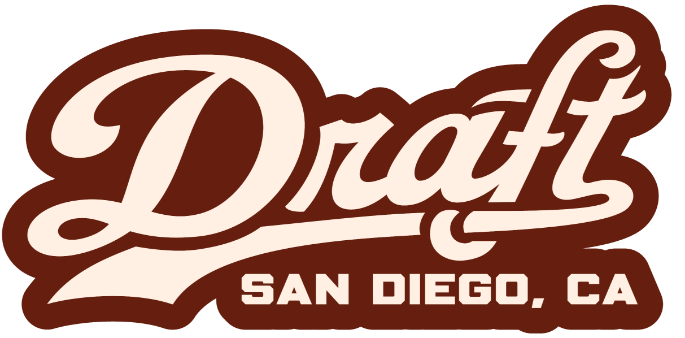 a brown and white logo