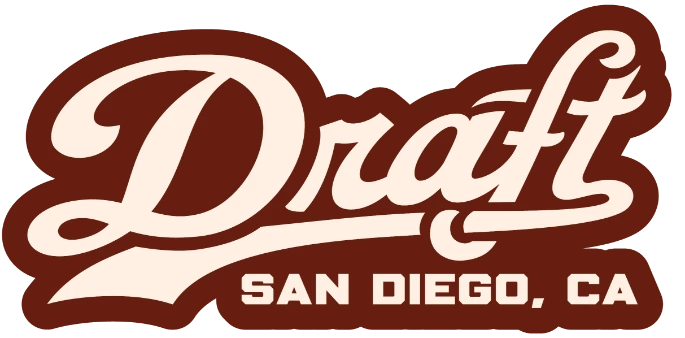a brown and white logo