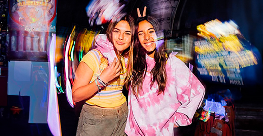 two women posing for a picture