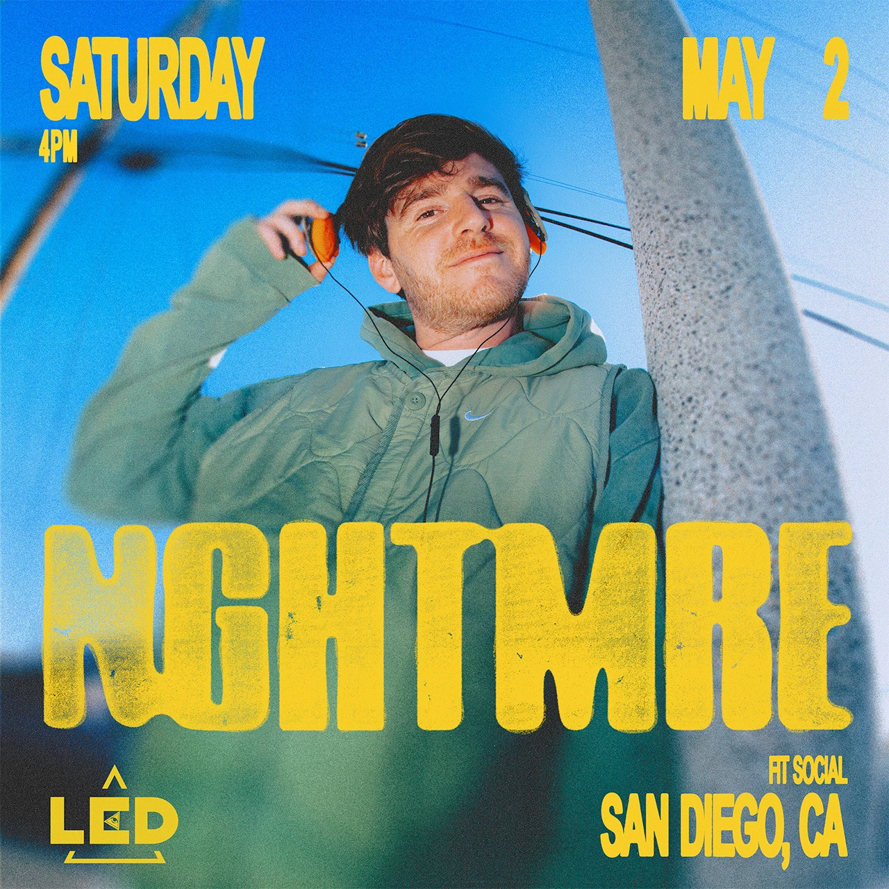 a poster for NGHTMARE Concert on May 2