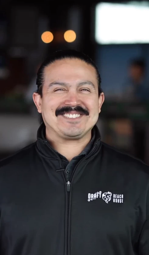 a man with a mustache