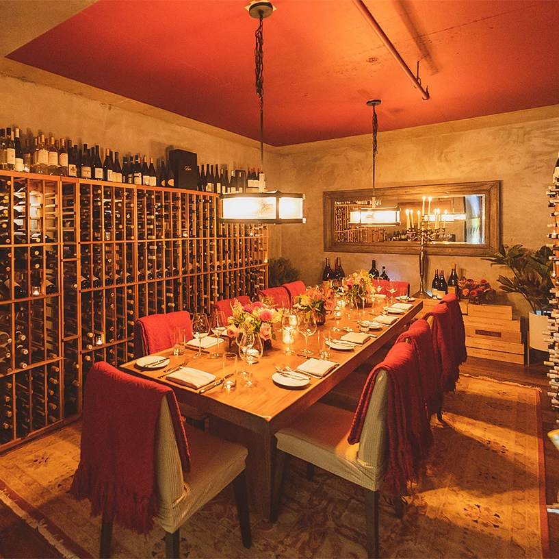 a table set for a dinner party