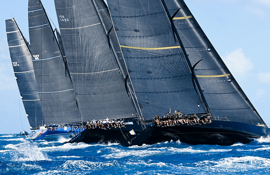 a group of people on a sailboat