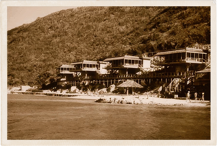 a building on a hill