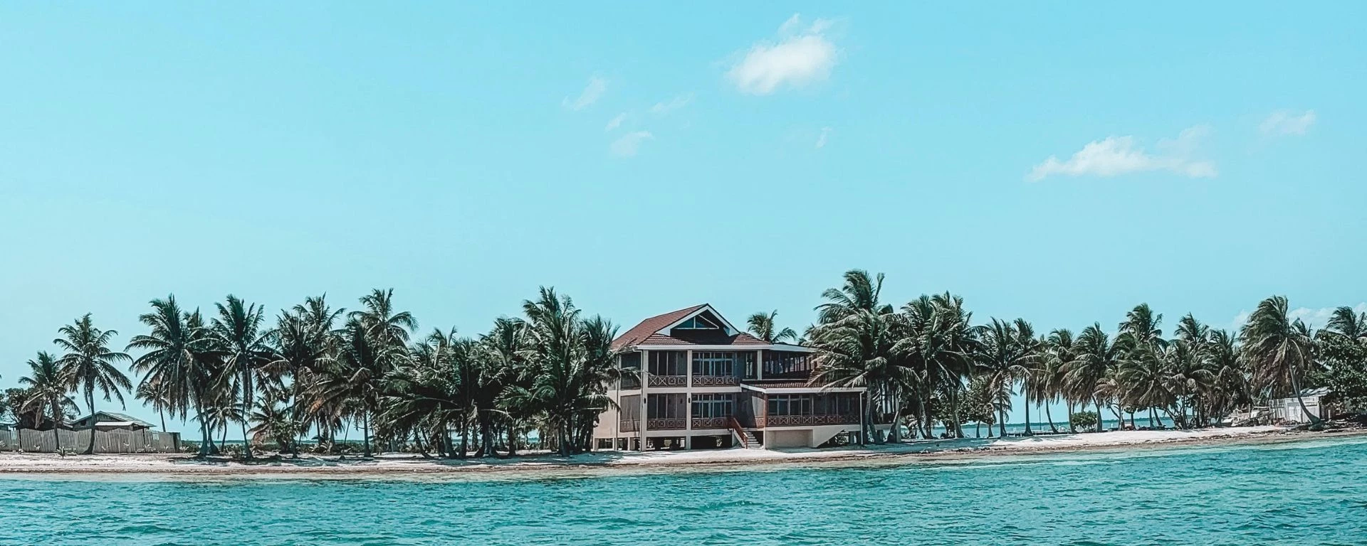 a house on a beach