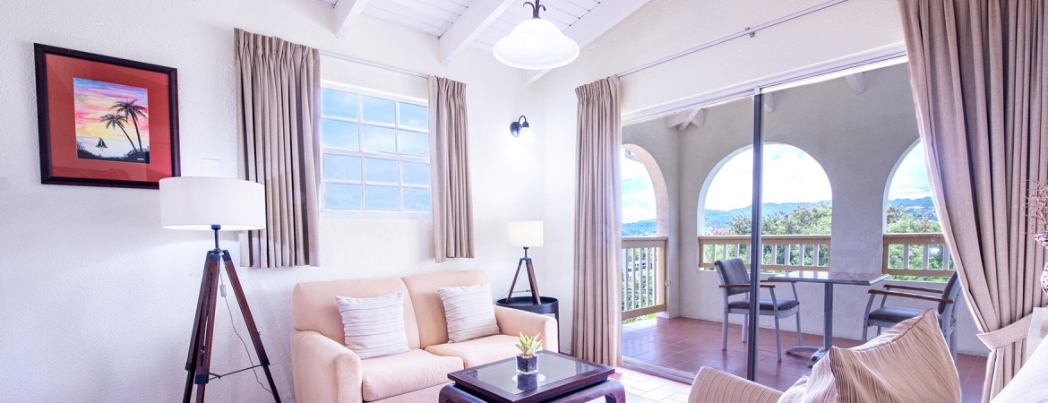 a living room with a couch and a coffee table