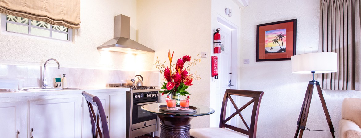 a table with flowers on it