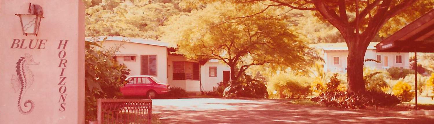 a house with a red car parked in front of it