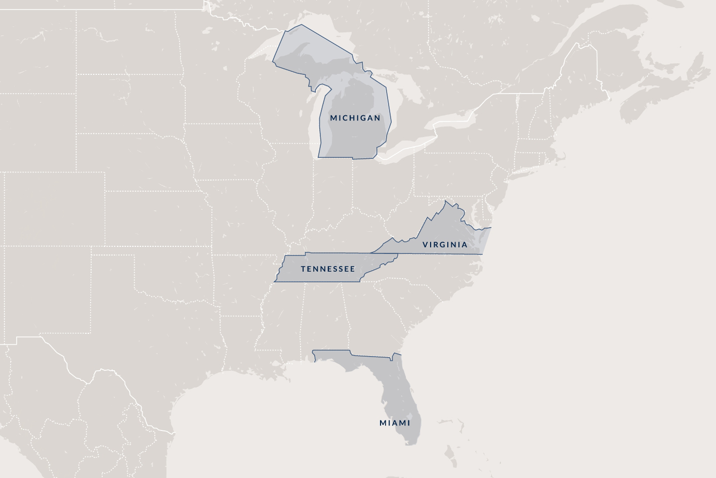 a map of the united states