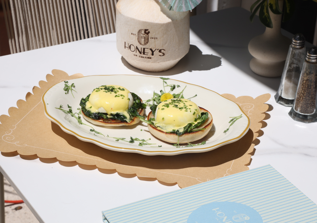 eggs benedict on a plate