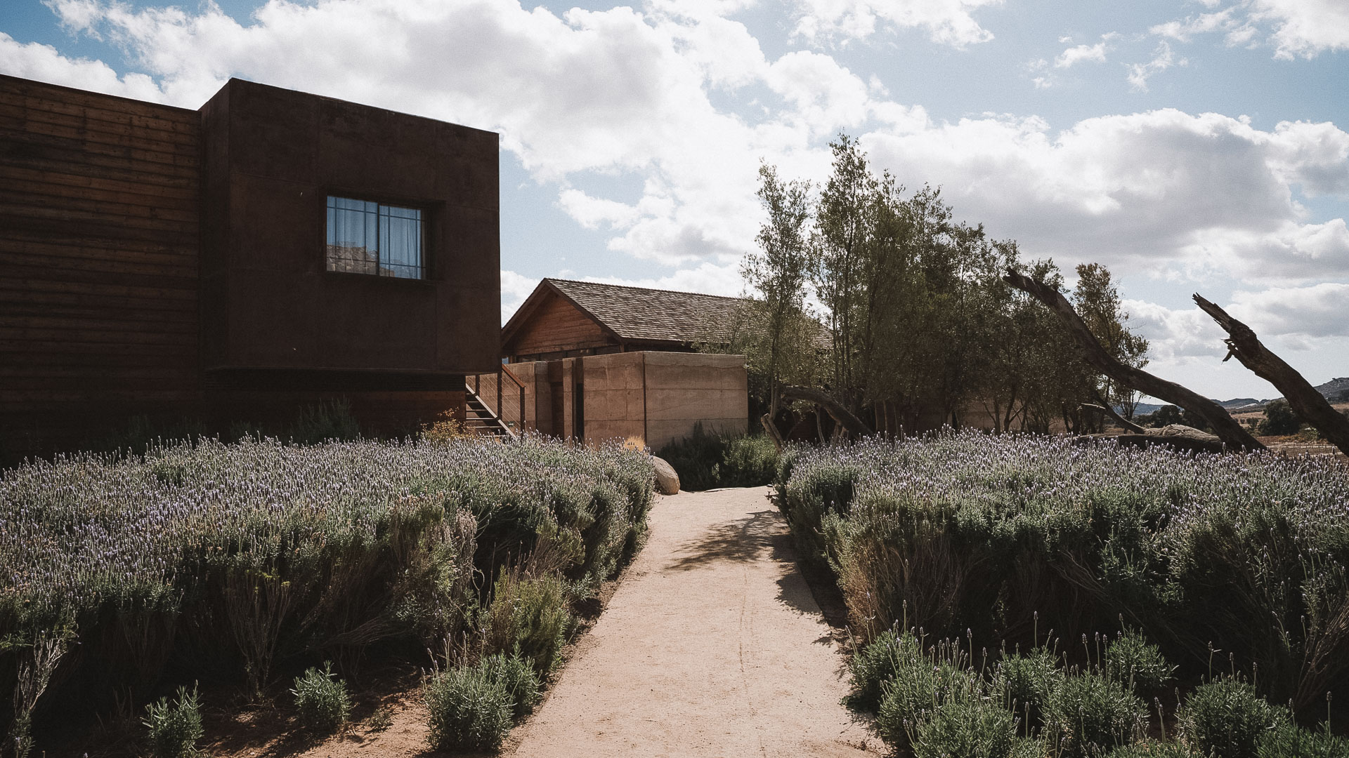 a path leading to a house