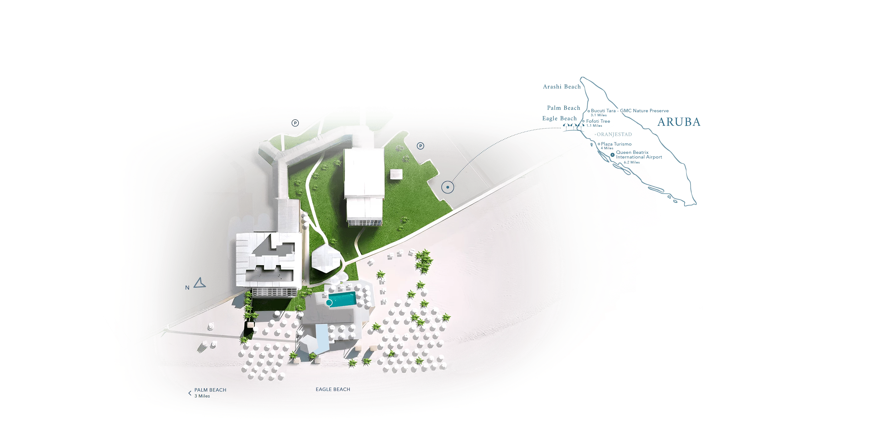 a map of a resort