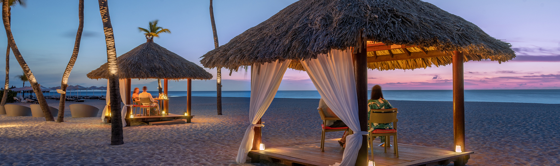a hut on a beach