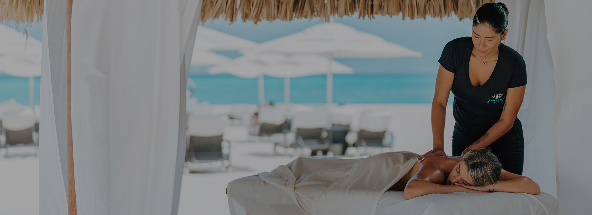 a person lying on a bed