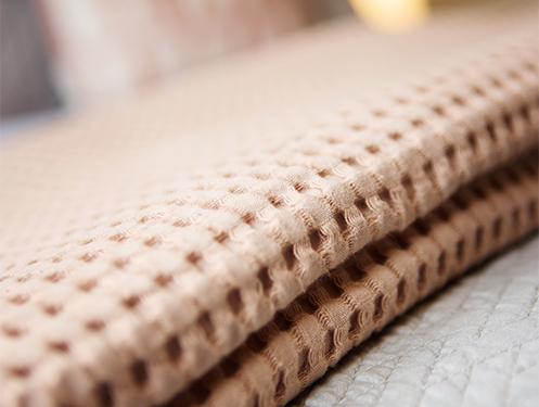 a close up of a blanket