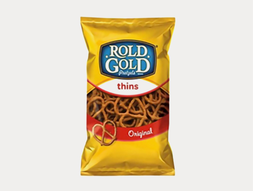 a bag of pretzels