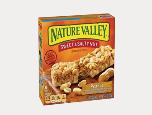 a box of food on a white background