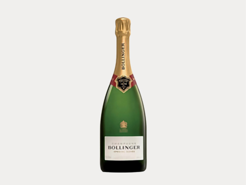 a bottle of champagne with a gold cap