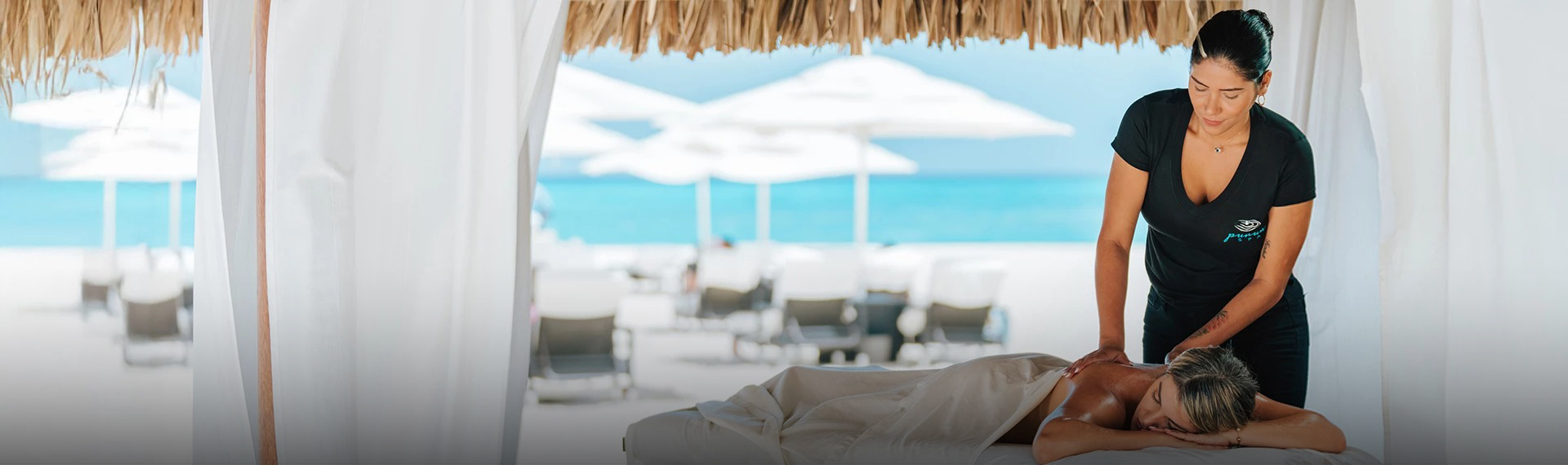 a person lying on a bed