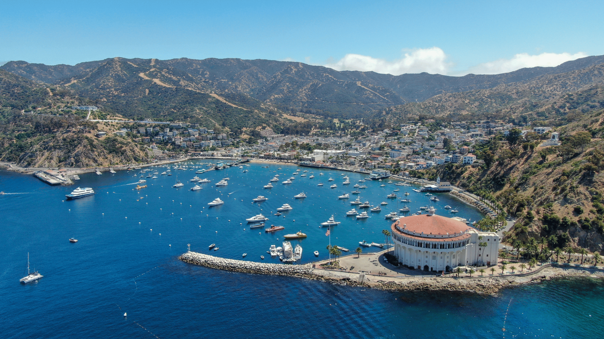 a body of water with boats in it
