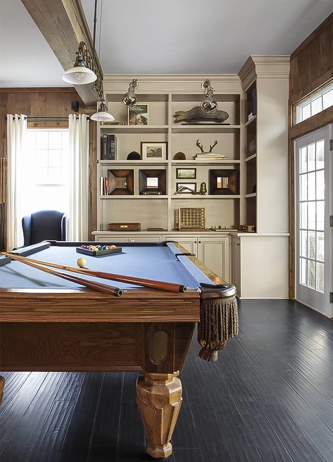 Image One Info a pool table in a room