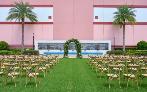 a group of chairs in a row