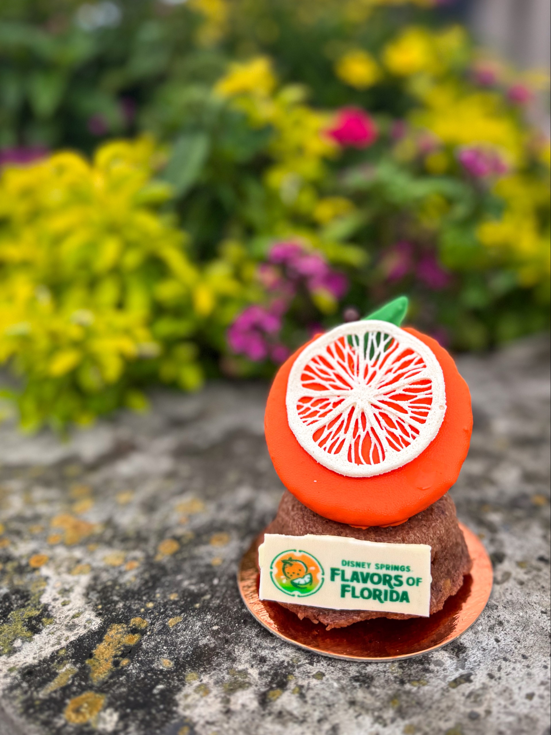 a small dessert on a table