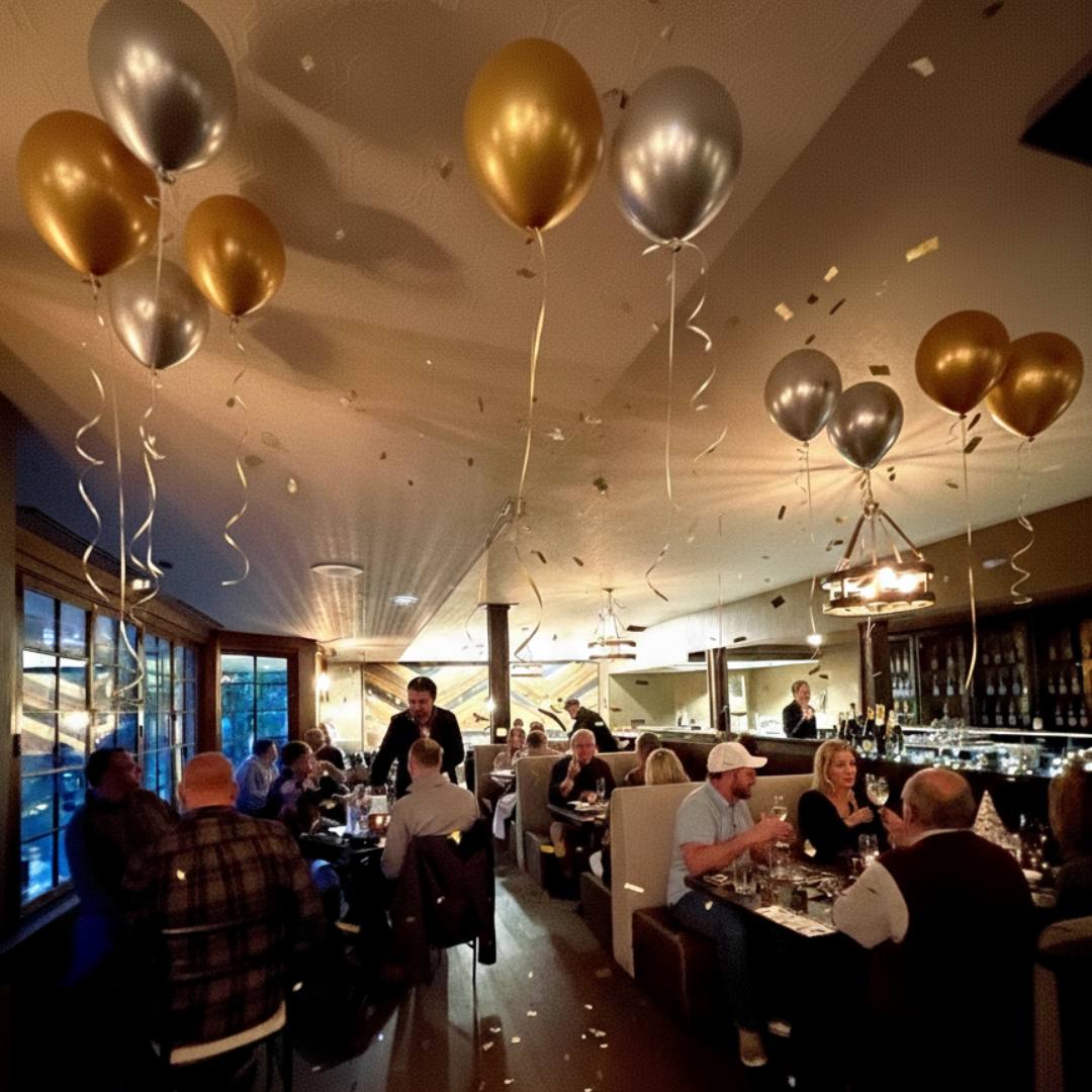 Dinner at Cherry Valley Hotel's Craftsman Kitchen and Terrace for New Year’s Eve