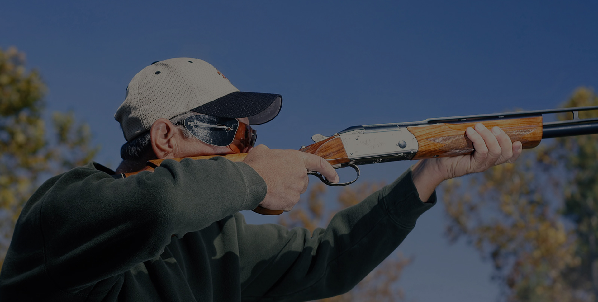 a man holding a gun