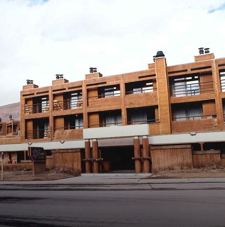 a building with many windows