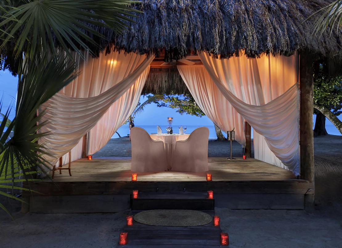 a table set up for a dinner party