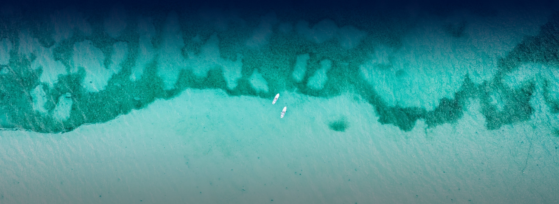 a couple of boats in the water