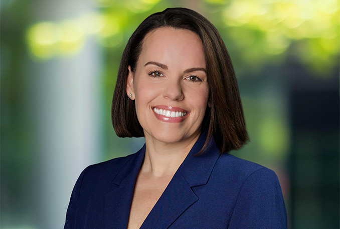 a woman smiling at camera