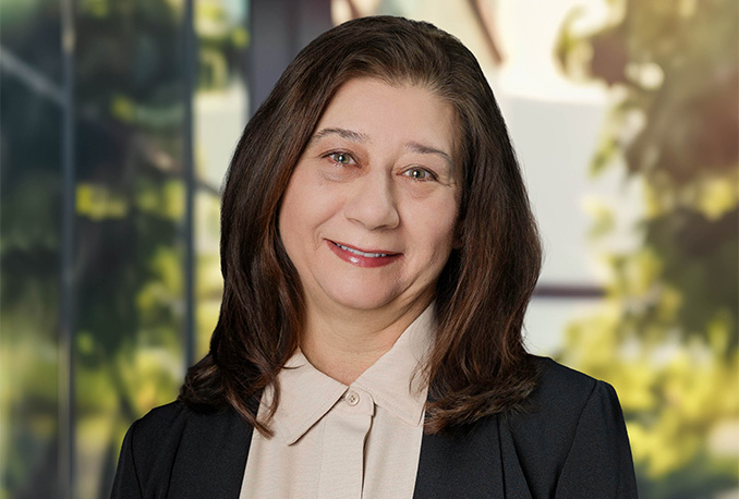 a woman smiling for a picture
