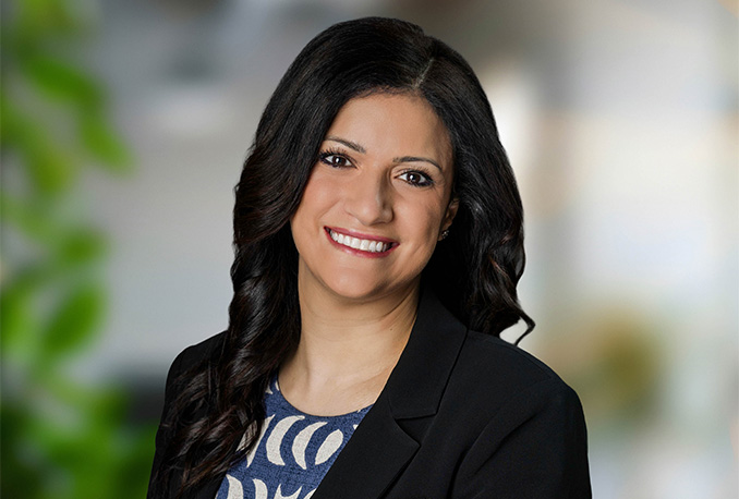 a woman smiling at camera
