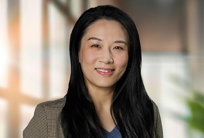 a woman smiling at camera