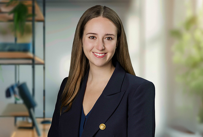 a woman in a suit