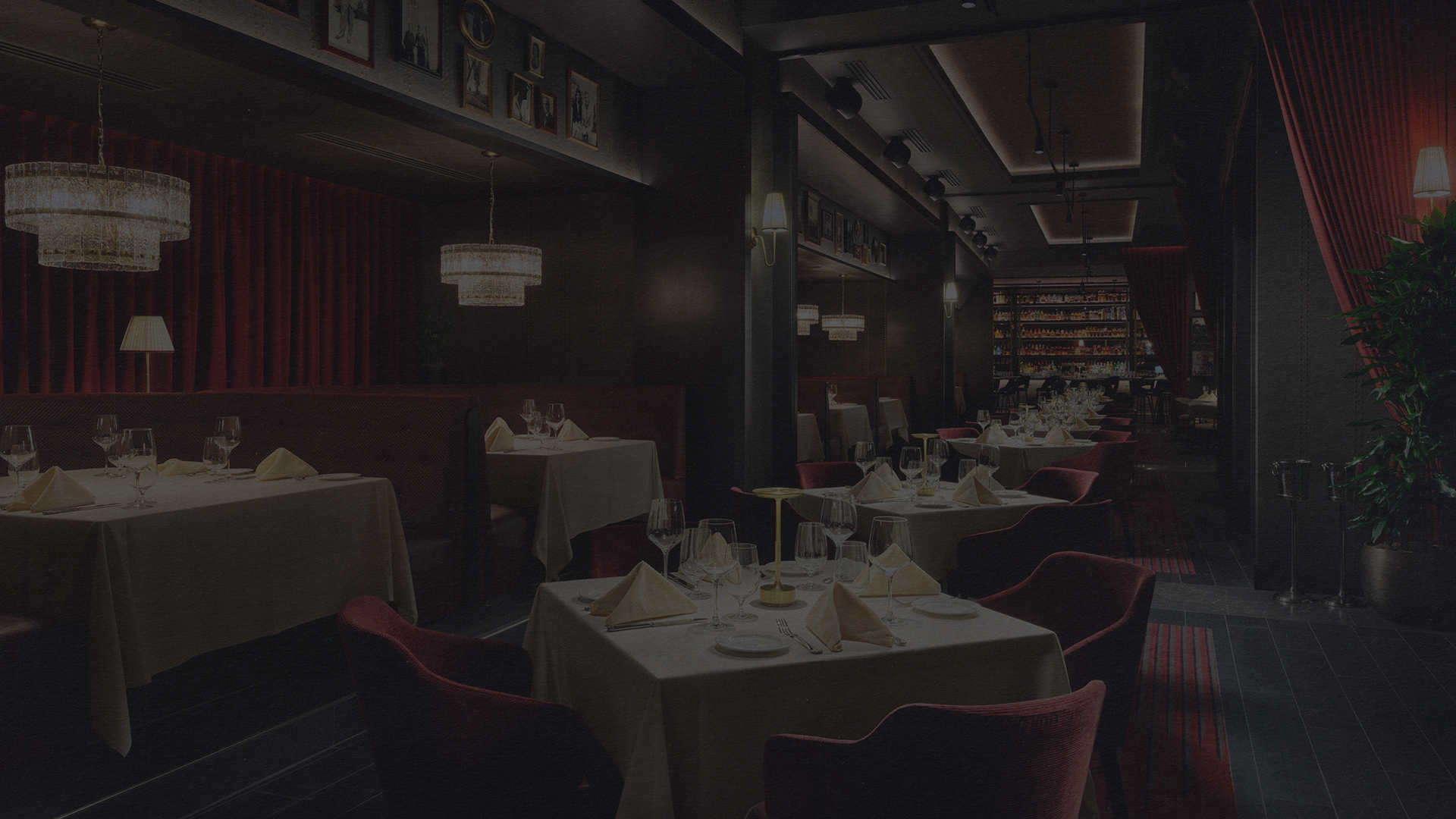 a restaurant with tables and chairs