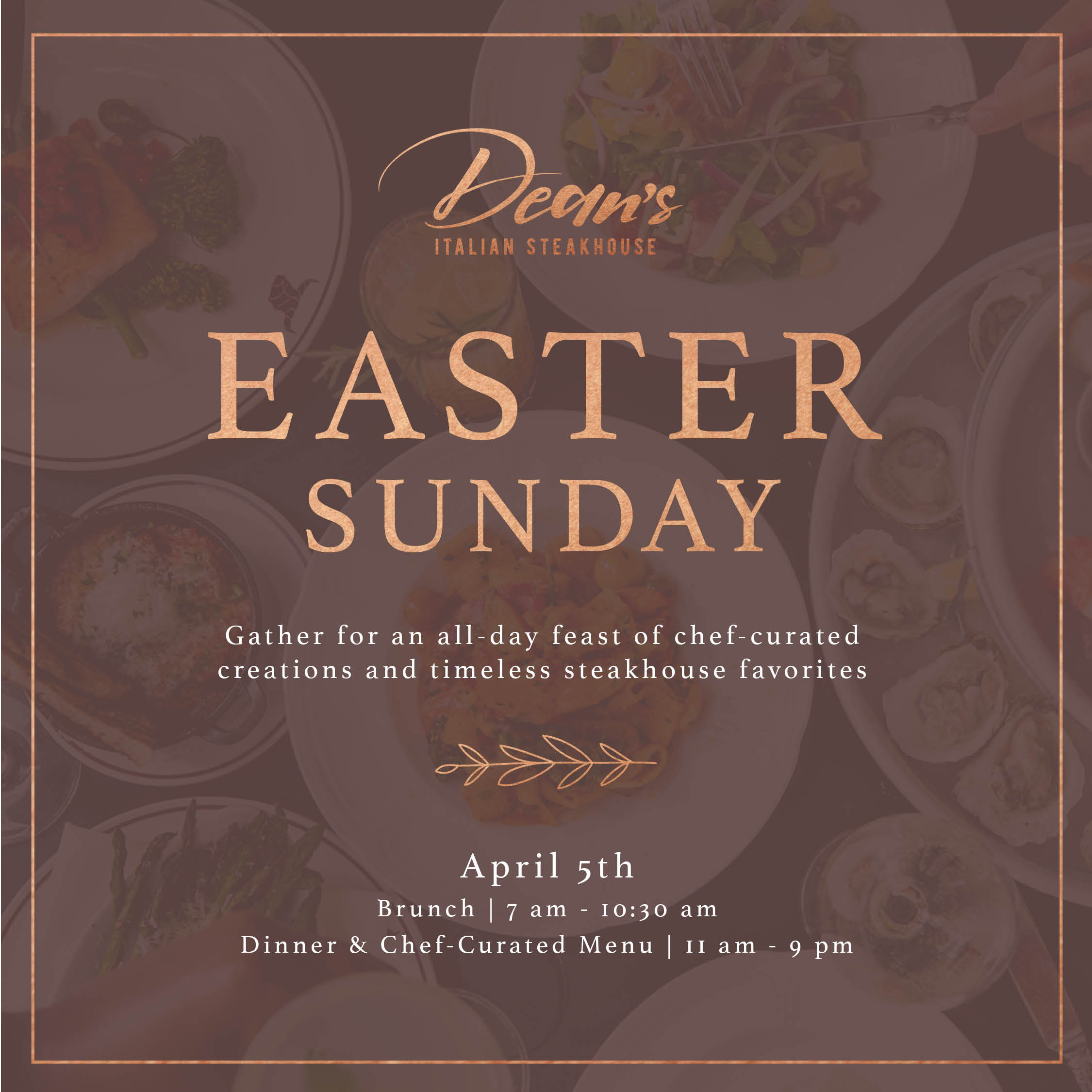 a poster for a restaurant