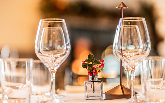 a close up of wine glasses